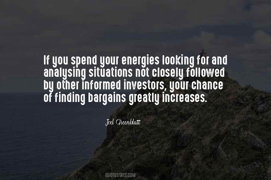 Spend Your Energy Quotes #1776212