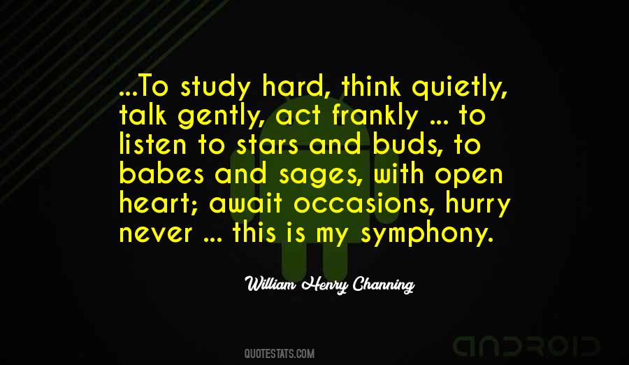 Quotes About Study Hard #1129439