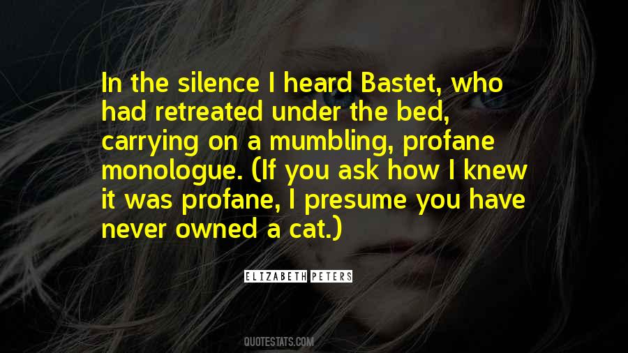 Quotes About A Cat #1203727