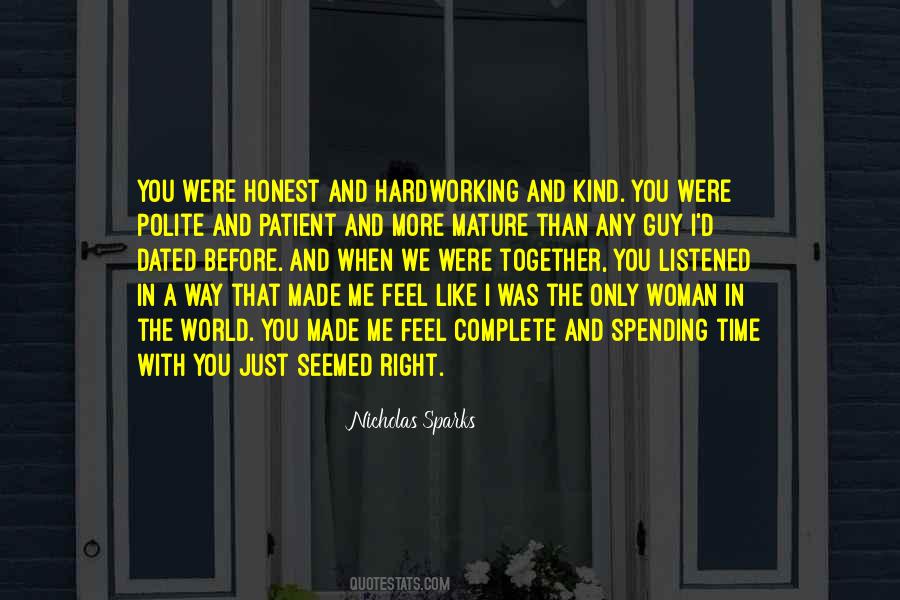 Spending Time In Love Quotes #812200