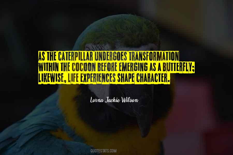 Quotes About A Caterpillar #1031078