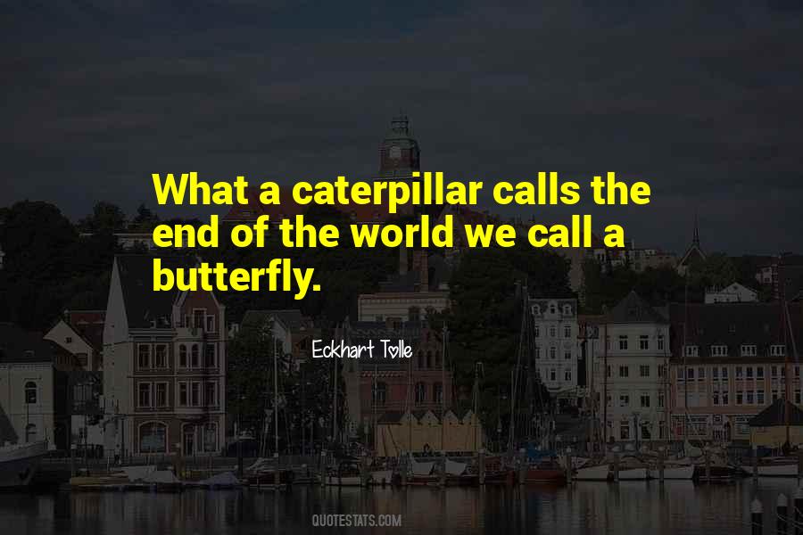 Quotes About A Caterpillar #1253296