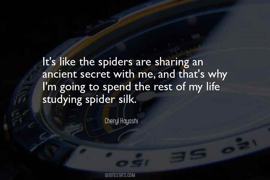 Spider Silk Quotes #871707