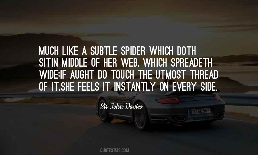 Spider Web Quotes #1111056