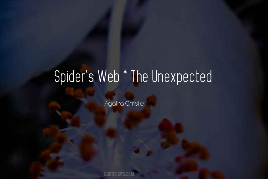 Spider Web Quotes #1435510