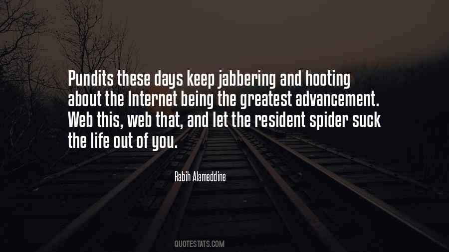 Spider Web Quotes #1587486