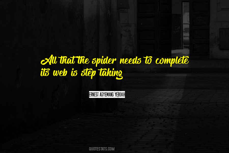 Spider Web Quotes #1638039