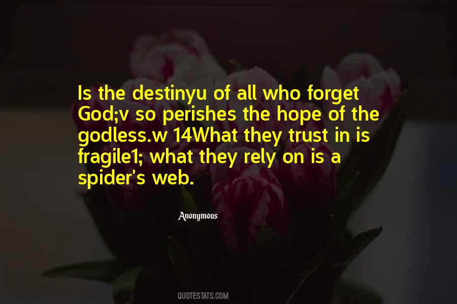 Spider Web Quotes #1705359