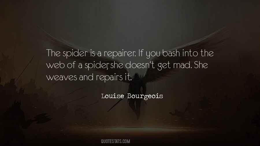 Spider Web Quotes #35854