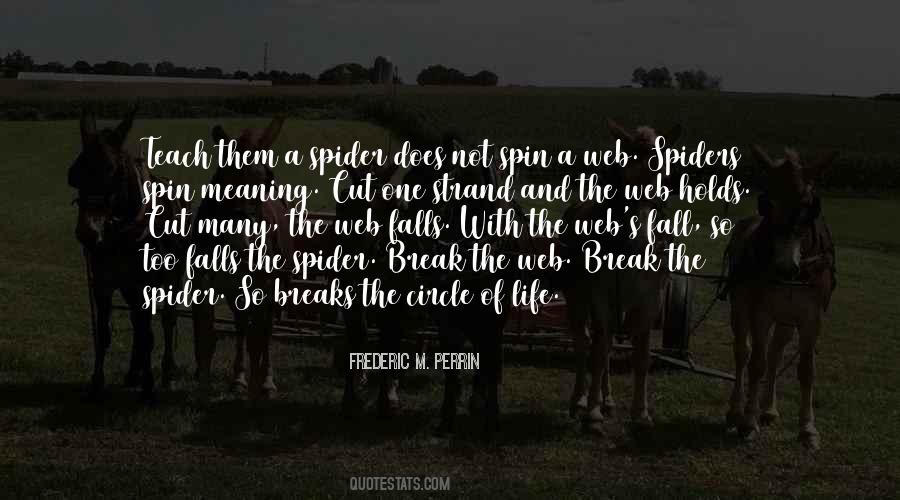 Spider Web Quotes #398384