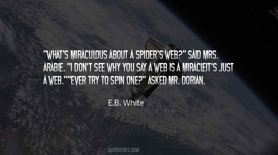 Spider's Web Quotes #1357259