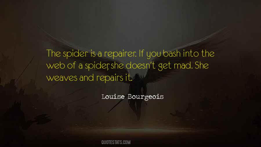 Spider's Web Quotes #35854