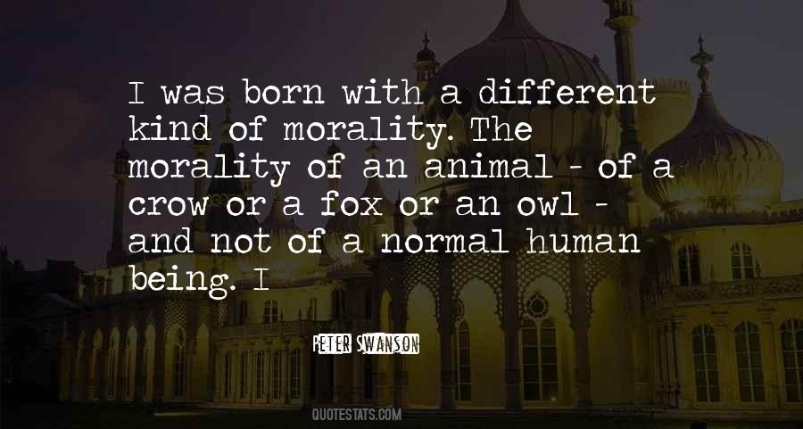 Quotes About Being Normal #175562