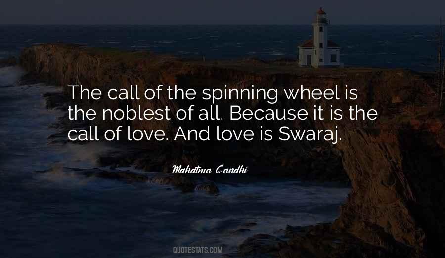 Spinning Wheel Quotes #1729706