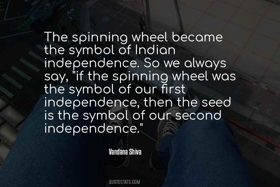 Spinning Wheel Quotes #507570