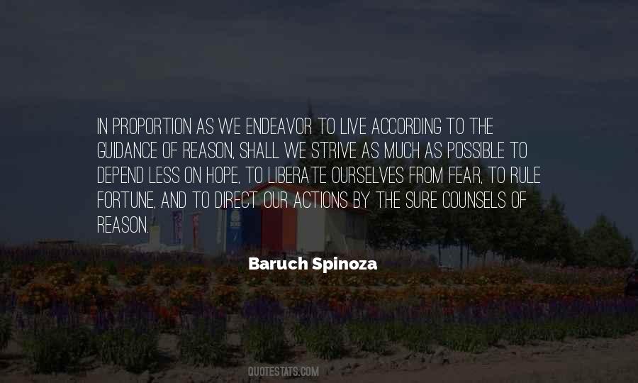 Spinoza's Quotes #339255