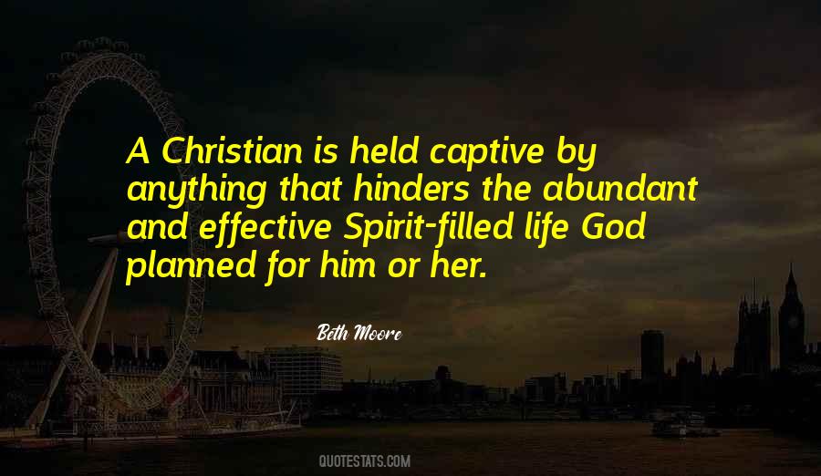 Spirit Filled Christian Quotes #1509891