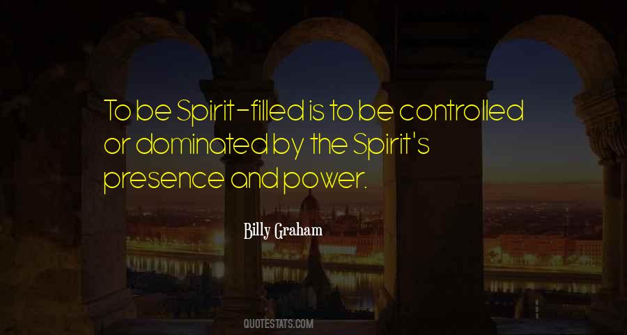 Spirit Filled Quotes #1132933