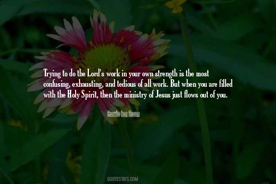 Spirit Filled Quotes #1440988