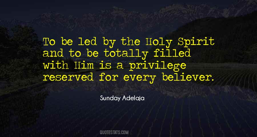 Spirit Filled Quotes #1709825