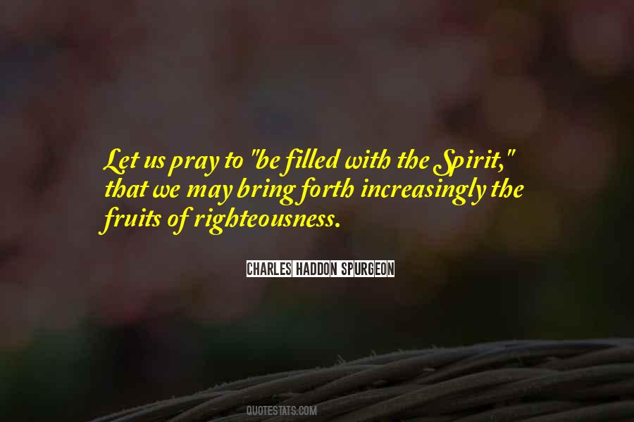 Spirit Filled Quotes #300371