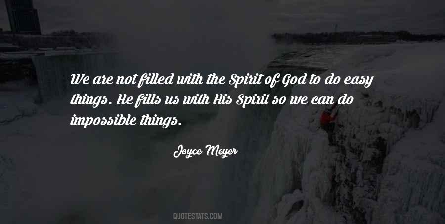 Spirit Filled Quotes #590320