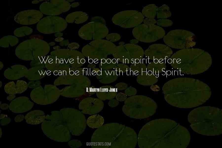 Spirit Filled Quotes #988806