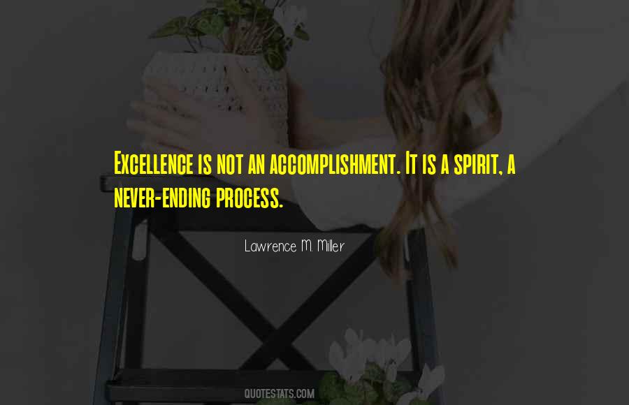 Spirit Of Excellence Quotes #455945