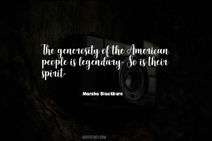 Spirit Of Generosity Quotes #1295329