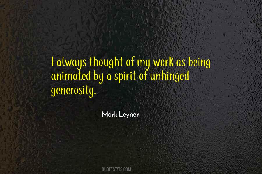 Spirit Of Generosity Quotes #1824098