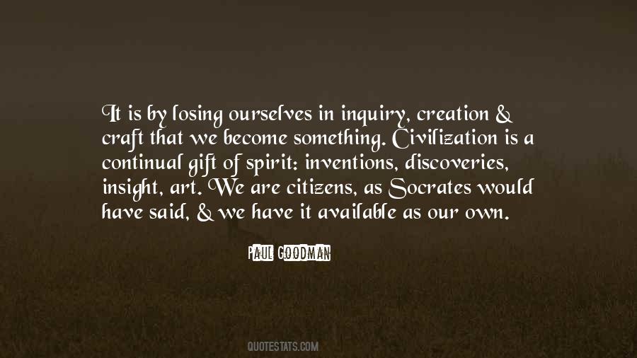 Spirit Of Inquiry Quotes #1172511