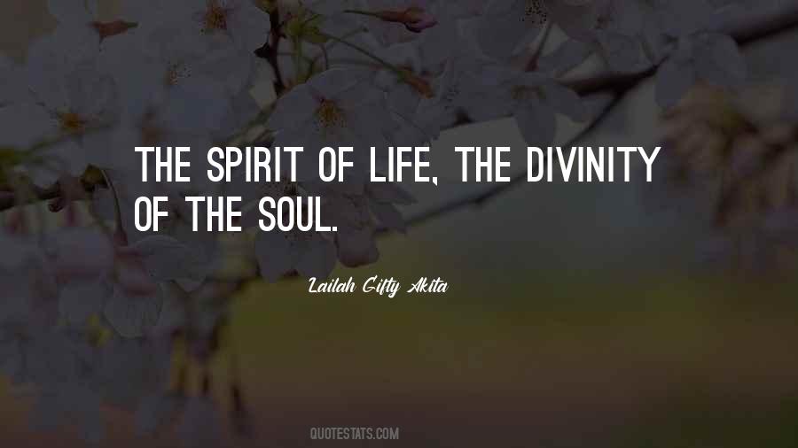 Spirit Of Life Quotes #1532182