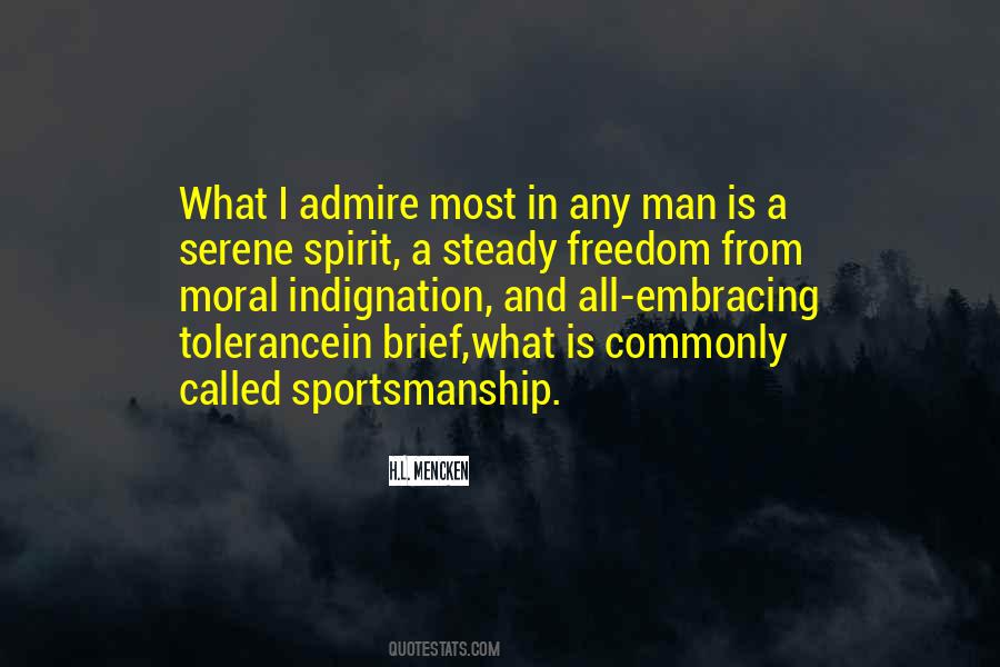 Spirit Of Sportsmanship Quotes #138631