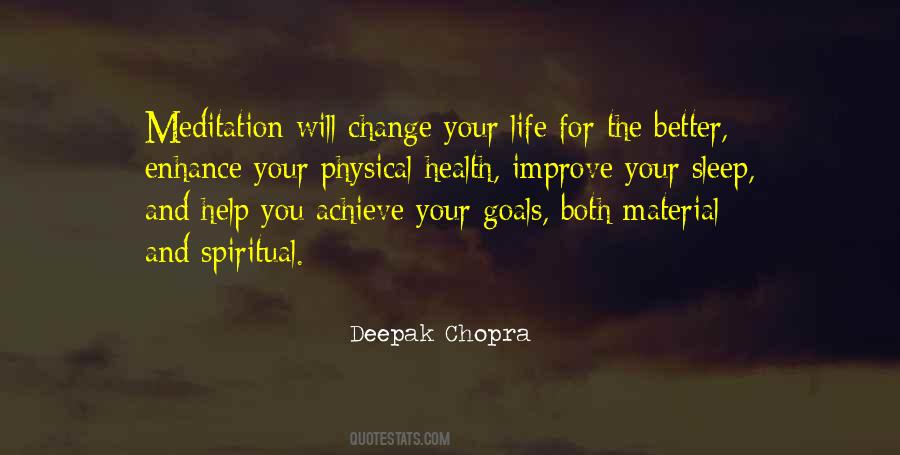 Spiritual And Physical Quotes #129320