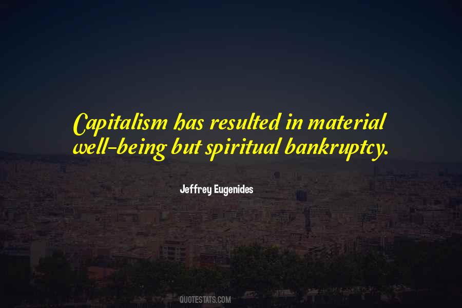 Spiritual Bankruptcy Quotes #1296516