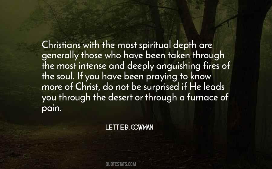 Spiritual Depth Quotes #1494754