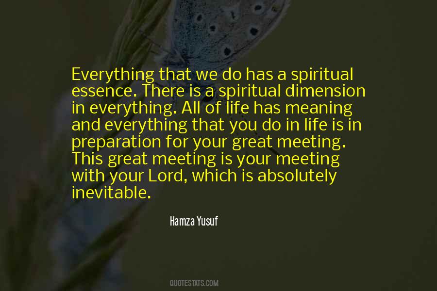 Spiritual Dimension Quotes #1484828