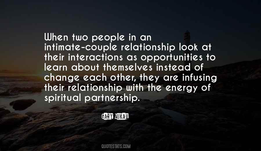 Spiritual Partnership Quotes #1477270