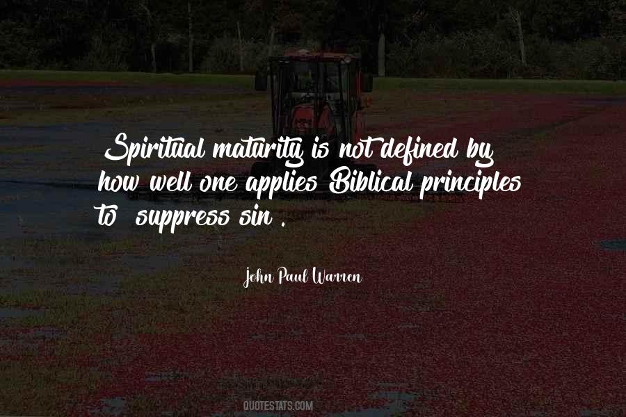 Spiritual Principles Quotes #1850751