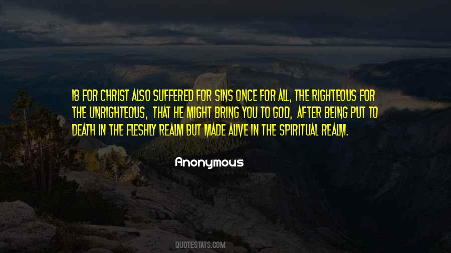 Spiritual Realm Quotes #604731