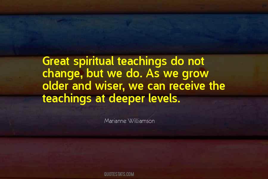 Spiritual Teaching Quotes #1371899