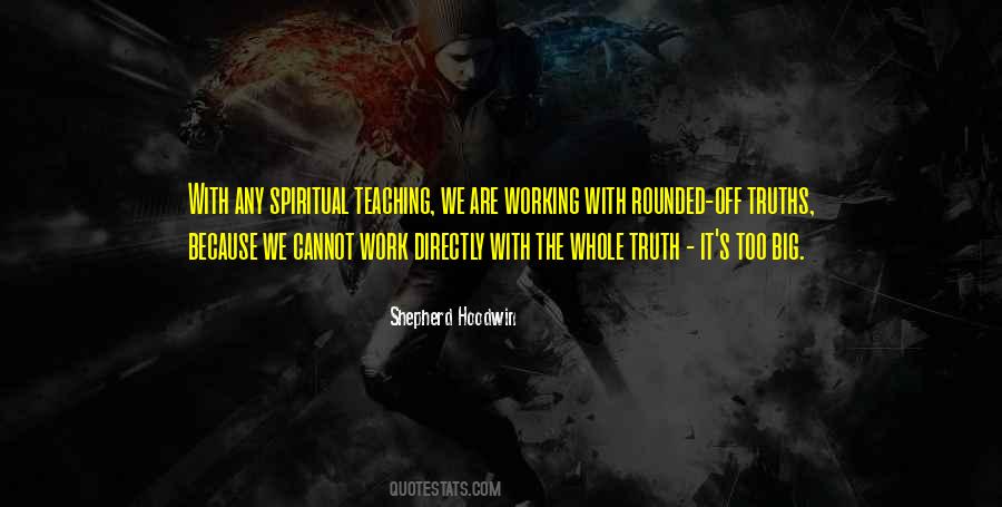 Spiritual Teaching Quotes #892465