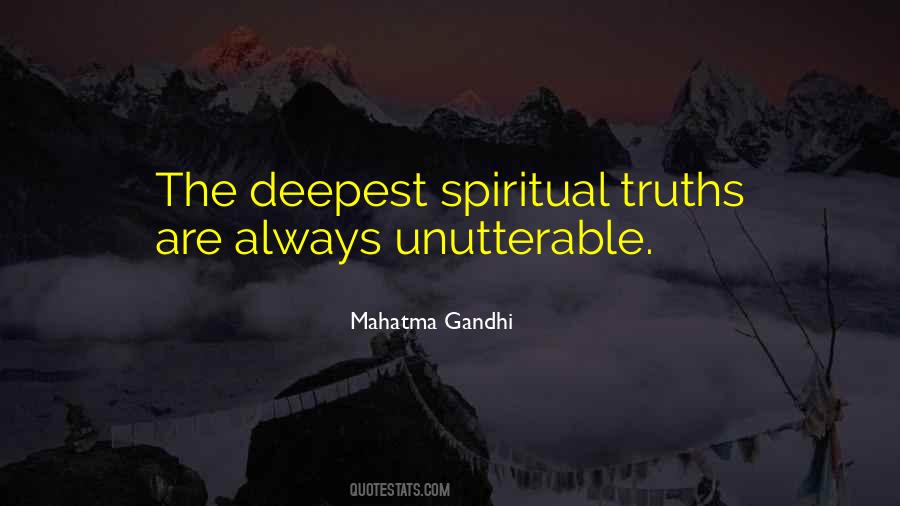 Spiritual Truths Quotes #1668980