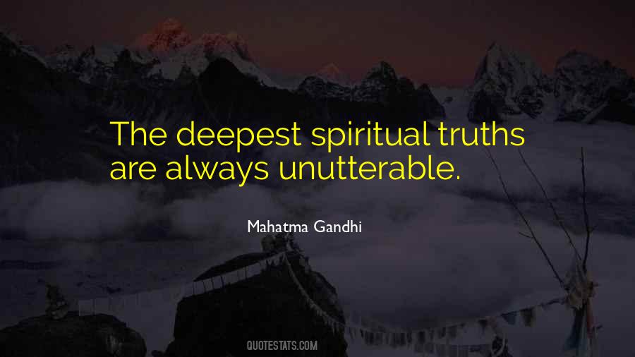 Spiritual Truths Quotes #1668980