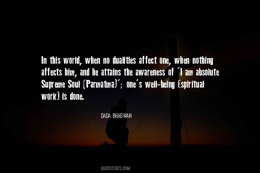 Spiritual Well Being Quotes #1119445