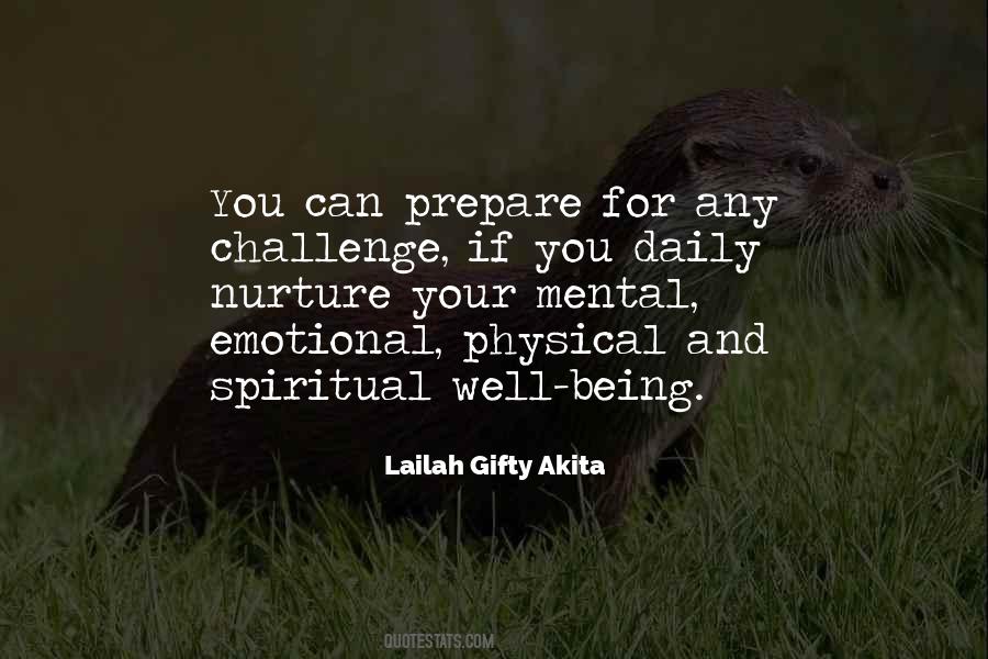 Spiritual Well Being Quotes #855059