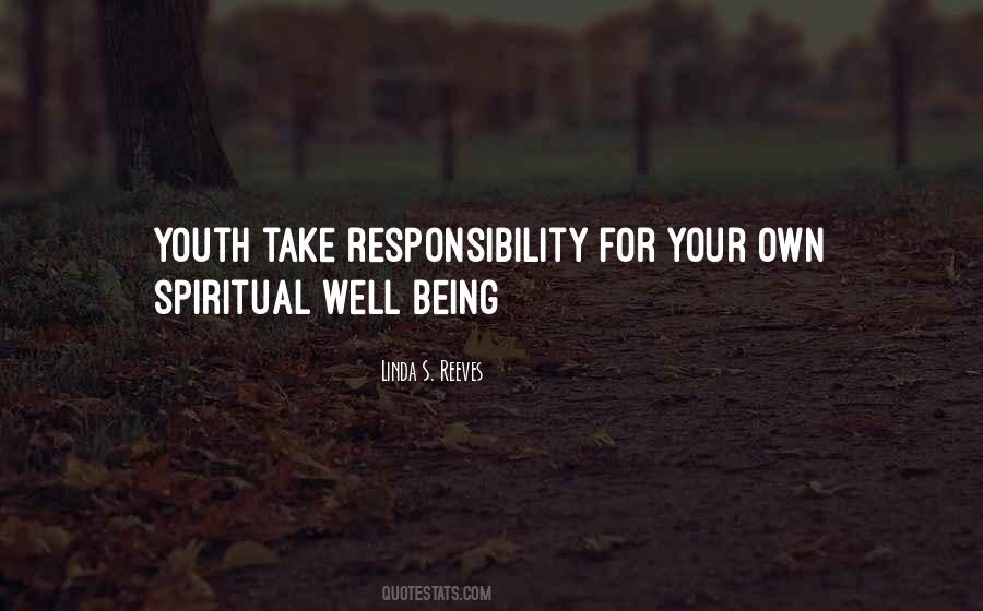 Spiritual Well Being Quotes #986373