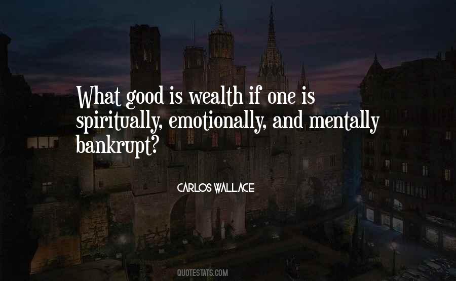 Spiritually Bankrupt Quotes #1753803