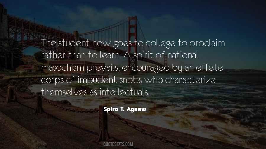 Spiro Agnew Quotes #1661751