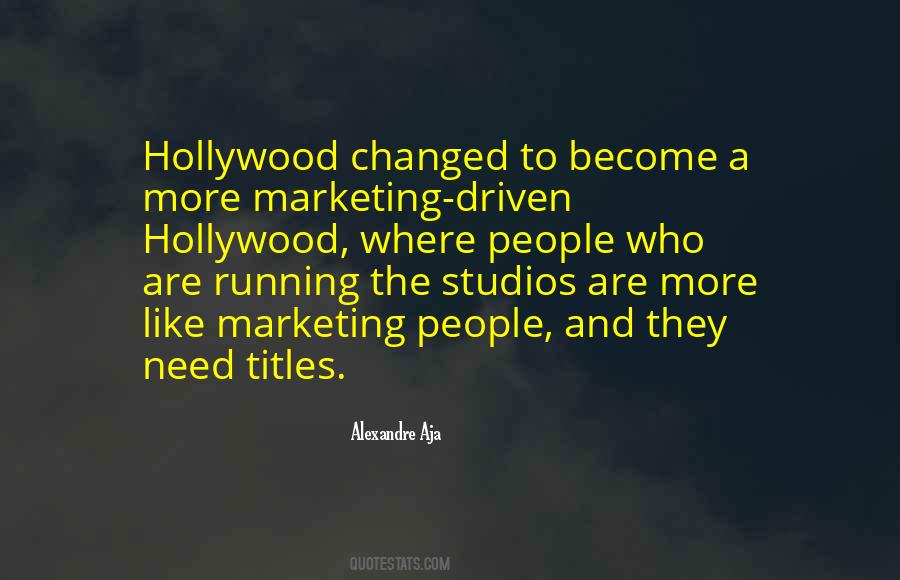 Quotes About Studios #1048152
